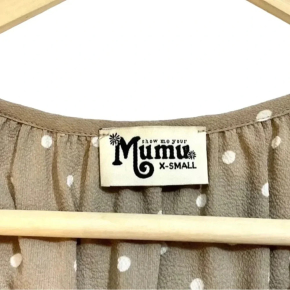 Show Me Your Mumu Astrid Dot Print Tunic Blouse - Picture 3 of 5